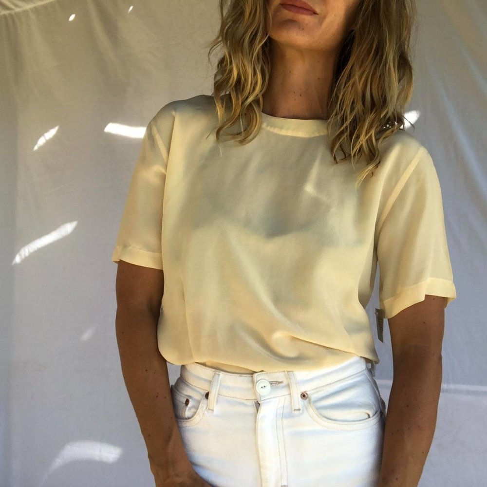 Vintage Silk Blouse